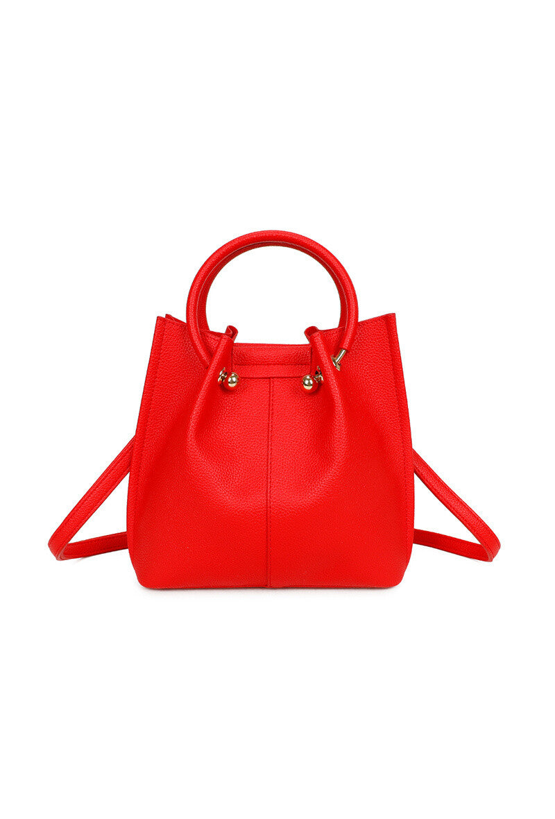 Sac Mini Cabas Rouge Intense