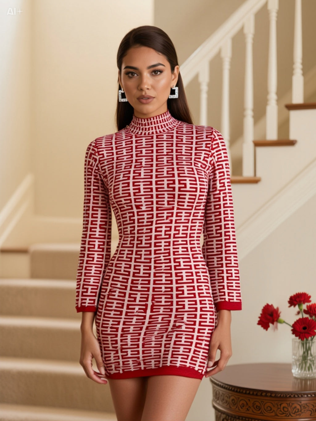 Robe Moulante en Maille Claudia