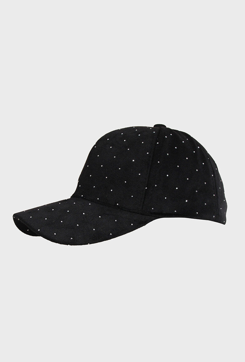 Casquette orné des cristaux