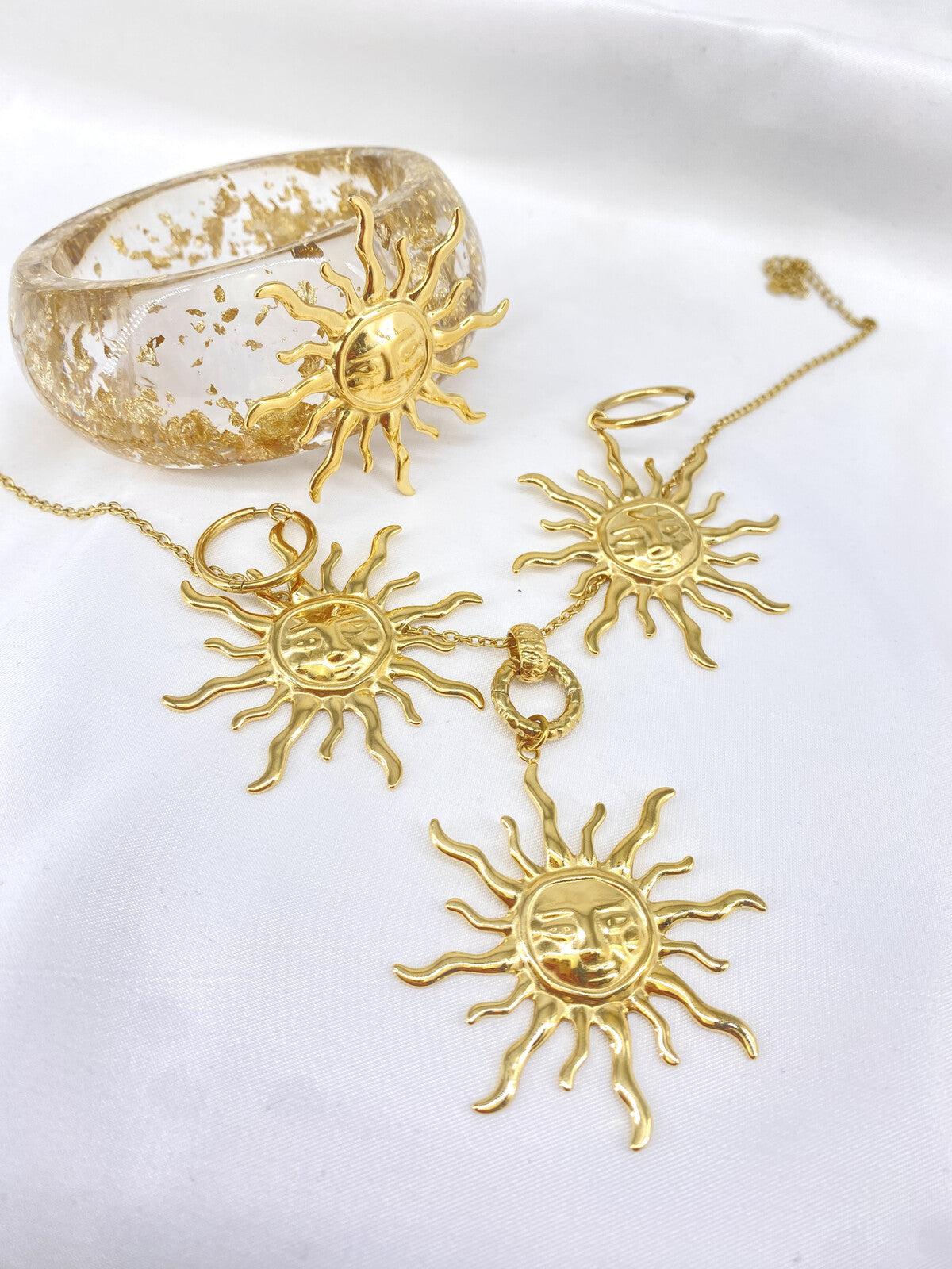 Ensemble Soleil 3 Pièces – Acier Inoxydable