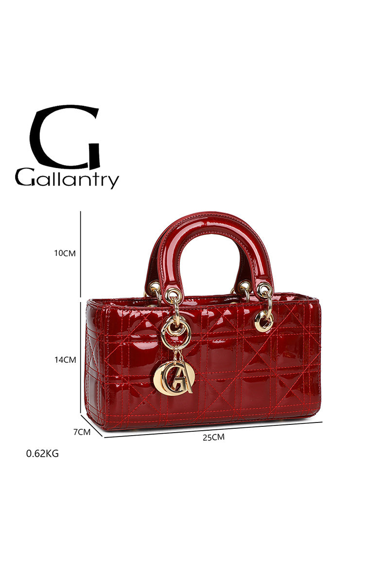 Sac Cabas Verni rectangulaire